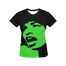 Load image into Gallery viewer, Angela Green All Over Print T-Shirt for Women
