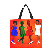 Load image into Gallery viewer, Sunday Morning Canvas Tote Bag (large)
