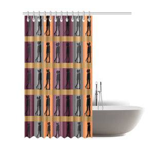 The Kiss Shower Curtain