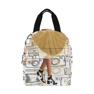 Glam and Sneakers Zipper Lunch Bag