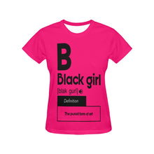 Load image into Gallery viewer, If U A Black Girl All Over Print T-Shirt for Women
