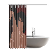 Load image into Gallery viewer, Black Love Shower Curtain

