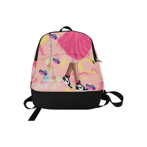 High Fashion and High Tops Fabric Backpack