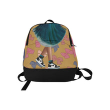 Load image into Gallery viewer, Hair Bows &amp; High Tops Fabric Backpack
