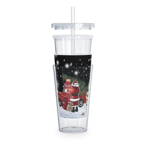 The Night Before  Christmas  Plastic Tumbler