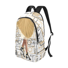 Load image into Gallery viewer, Glam &amp; Sneakers Fabric Backpack
