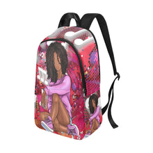 Load image into Gallery viewer, Music is Forever Fabric Backpack
