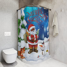 Load image into Gallery viewer, The North Pole Shower Curtain
