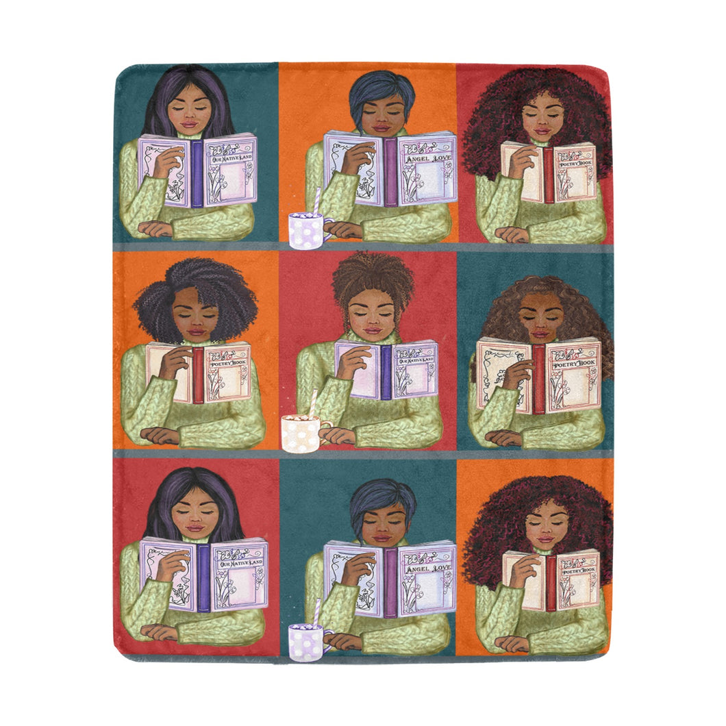 my reading blanket Ultra-Soft Micro Fleece Blanket 50