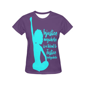 Injustice All Over Print T-Shirt for Women