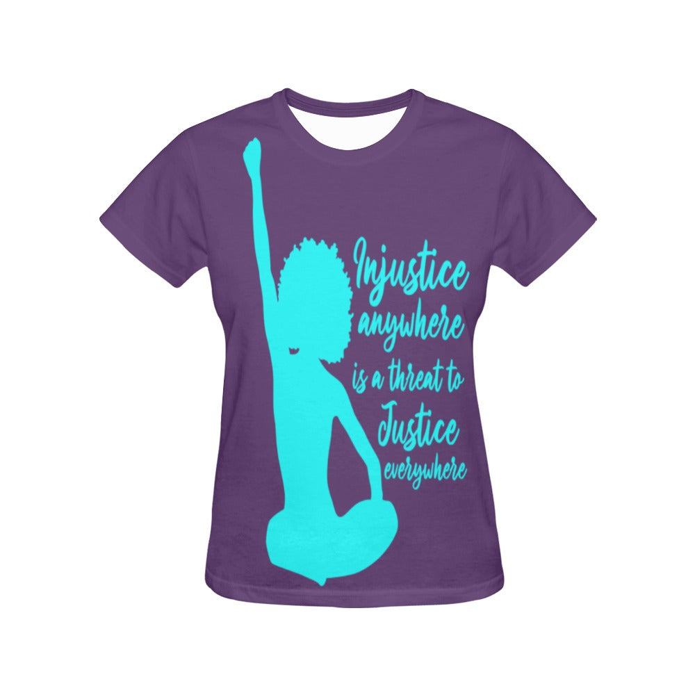 Injustice All Over Print T-Shirt for Women