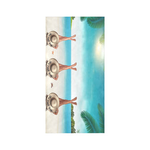 I Got All My Sistas With Me Beach Towel 30"x 60"