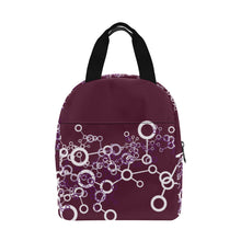 Load image into Gallery viewer, Black Girls Love Science Zipper Lunch Bag
